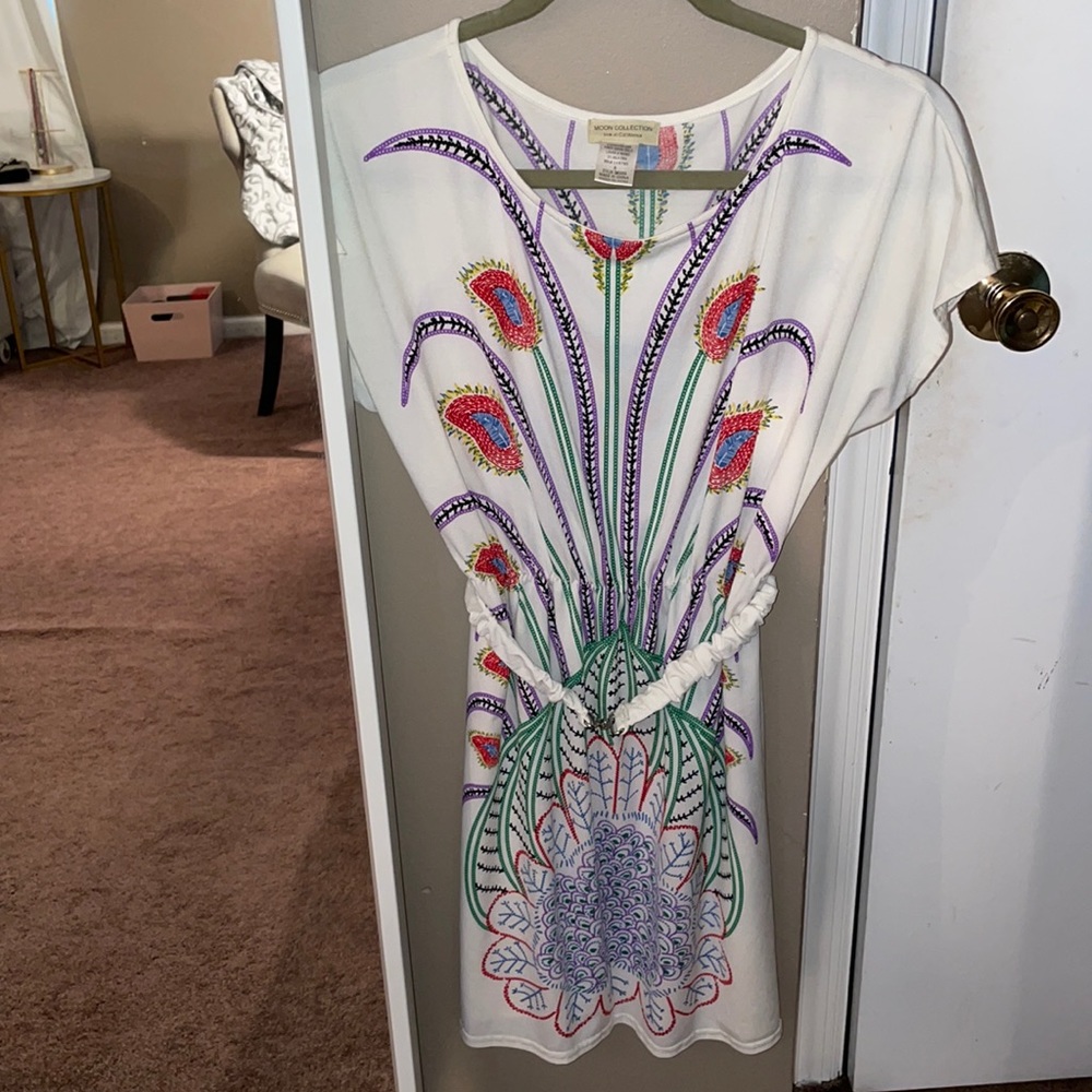 Moon collection floral printed dress size S